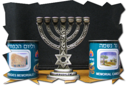 Candele commemorative ebraiche